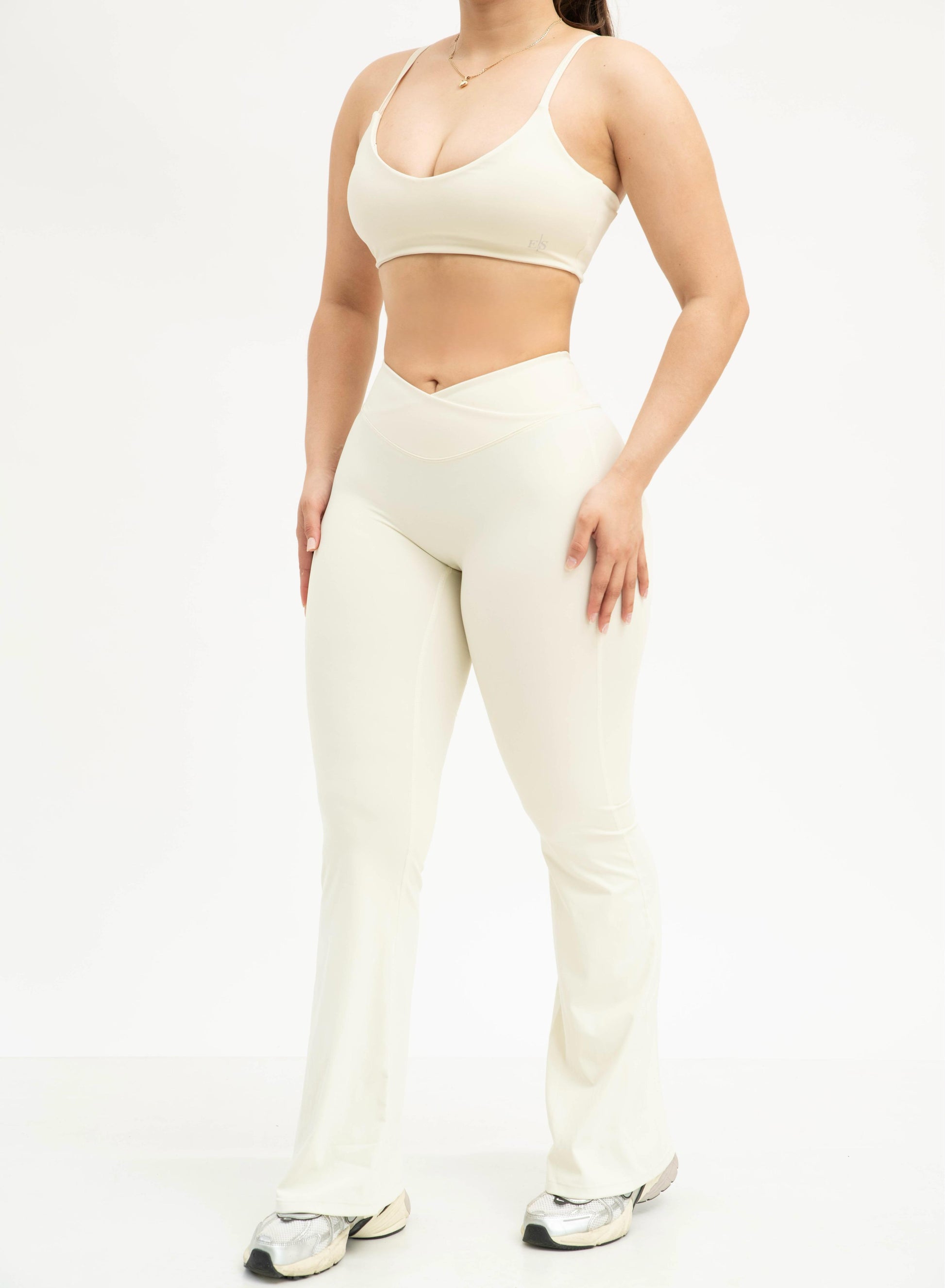 Leggings flare + crop top